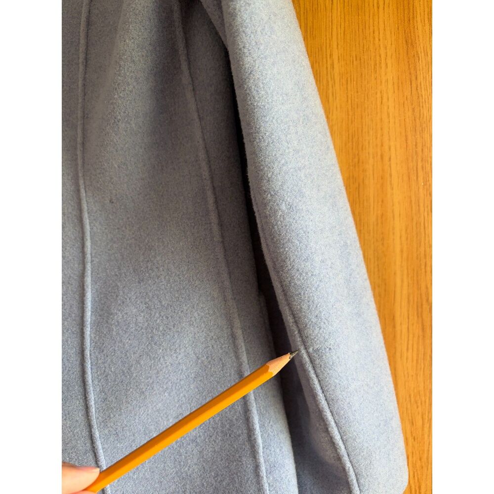 Vtg Pendleton Reversible Wool Skirt Suit Blue Merino NWT - Picture 10 of 15